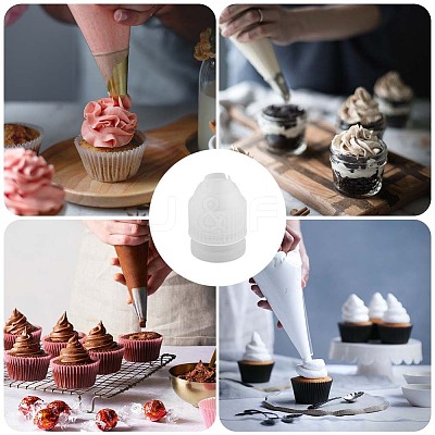 Plastic Icing Piping Bag Nozzle Converter KY-SP0001-42B-1
