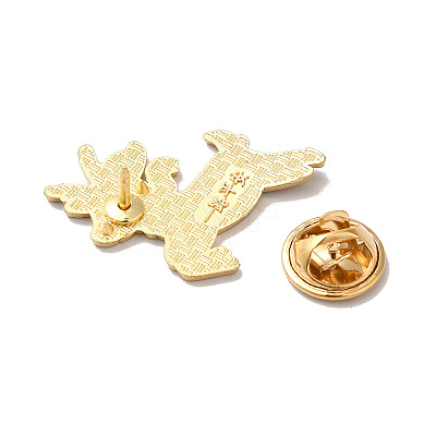 Christmas Theme Enamel Pin XMAS-R001-02G-1