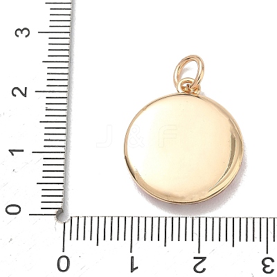 Printed Brass Pendants KK-CBA9B3D-02G-07-1