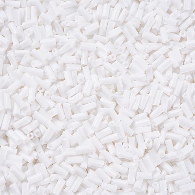 Opaque Colours Glass Bugle Beads SEED-N005-001-B06-1