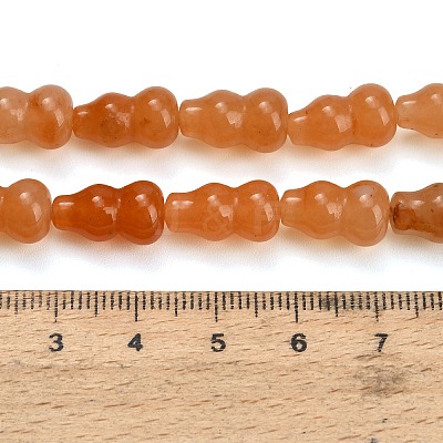 Natural Red Aventurine Beads Strands GG-CBA792A-D01-8x14mm-1