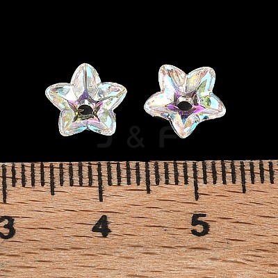 Transparent Acrylic Bead Caps AC-CBA1E6C-06D-08-1