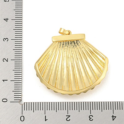 Rack Plating Brass Pendants KK-N255-01G-RS-1