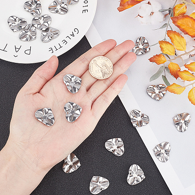 304 Stainless Steel Pendants STAS-UN0016-91P-1