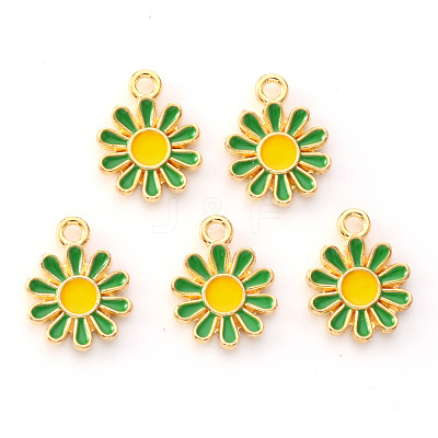 Alloy Enamel Charms ENAM-S121-049C-1