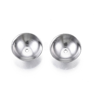 Non-Tarnish 304 Stainless Steel Bead Caps LS-STAS-S057-48C-P-1