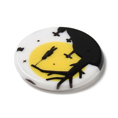 Halloween Series Acrylic Cbabochons OACR-M012-08-1