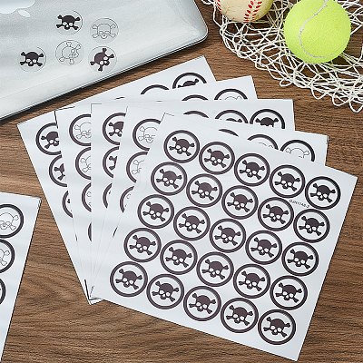 26 Sheets 2 Styles PVC Plastic Waterproof Stickers DIY-OC0004-24A-1