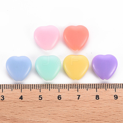 Opaque Acrylic Beads X-TACR-S154-44D-1