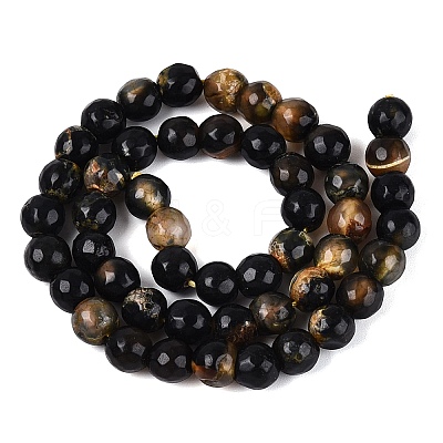 Natural Agate Beads Strands G-Q606-42A-05-1