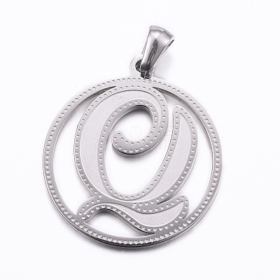 Non-Tarnish 304 Stainless Steel Pendants STAS-K162-070P-1