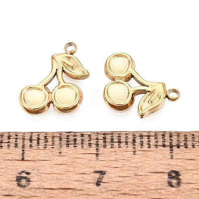 304 Stainless Steel Charms STAS-N125-25G-G-1