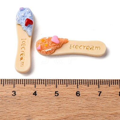 Opaque Resin Decoden Cabochons RESI-S07-09A-1