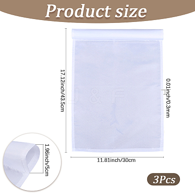 Polyester Blank Garden Flag AJEW-CP0009-54A-1
