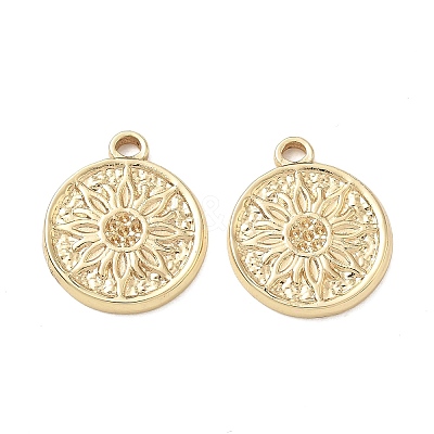 304 Stainless Steel Pendants Rhinestone Settings SA-CBA3037-03G-1