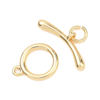 SHEGRACE Brass Toggle Clasps XGRQ2C236-399G-1