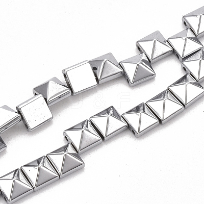 PVD Vacuum Plating Electroplate Non-magnetic Synthetic Hematite Multi- Strand Links G-T114-09-1