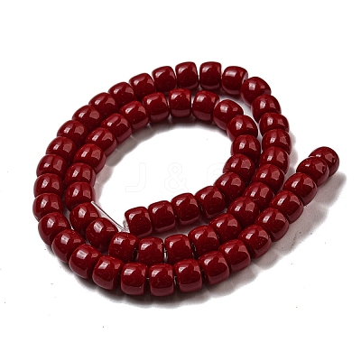 Opaque Glass Beads Strands LS-GLAA-NH0002-B07-1