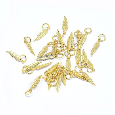 Brass Pendants KK-F764-02G-1
