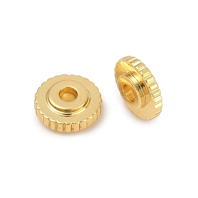 Brass Spacer Beads KK-D375-05G-01-1