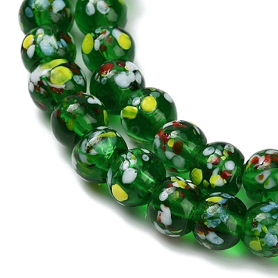 Handmade Lampwork Beads Strands LAMP-H071-01B-02-1