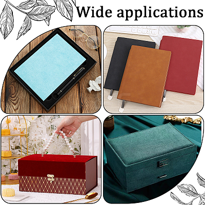 Faux Suede Book Covers DIY-WH0453-95C-1