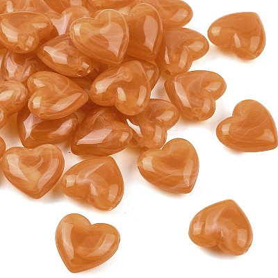 Opaque Acrylic Beads OACR-Z036-01A-04-1