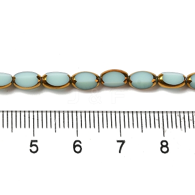 Electroplate Glass Beads Strands X-EGLA-P061-02A-11-1