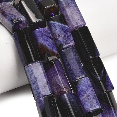 Natural Agate Beads Strands GG-L001-H01-02H-1