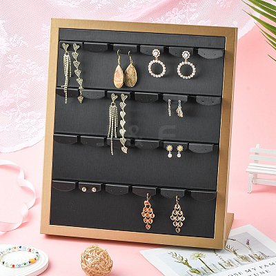 PU Leather Earring Displays EDIS-L003-02-1