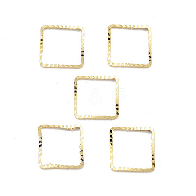 Brass Beads Frames KK-M288-01G-C-1