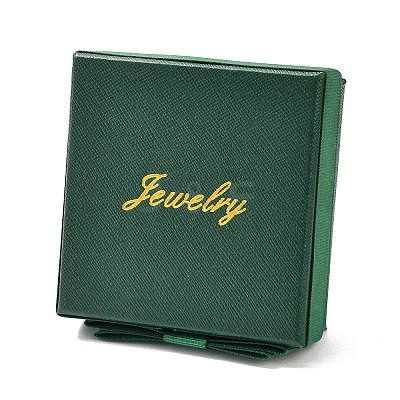 Square & Word Jewelry Cardboard Jewelry Boxes LS-CBOX-C015-01C-02-1