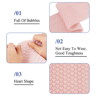 PE Heart Bubble Out Bags FIND-TAC0036-059B-1