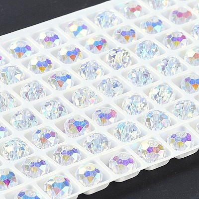 AB Color Plated Glass Beads EGLA-P059-03B-AB14-1