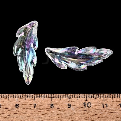 Transparent Plastic Pendants KY-Q005-01A-1