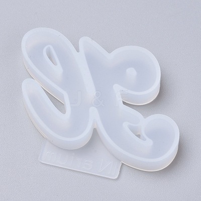 Letter DIY Silicone Molds DIY-I034-08H-1