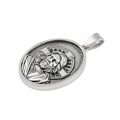 304 Stainless Steel Pendants LS-STAS-M103-01AS-03-1