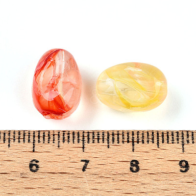 Transparent Acrylic Beads X1-TACR-T028-38E-1