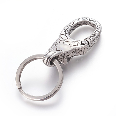 304 Stainless Steel Split Key Rings STAS-E452-63AS-1