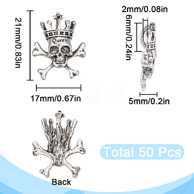 Tibetan Style Alloy Pendants FIND-SC0006-99-1