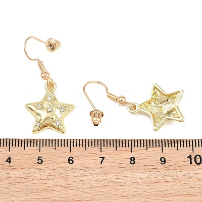 Women's Alloy Micro Pave Cubic Zirconia Dangle Earrings AL-CBA3C8B-05G-1