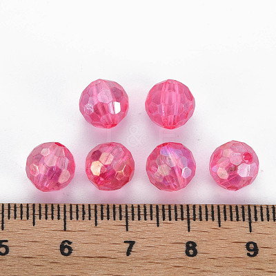 Transparent Acrylic Beads MACR-S373-64-C08-1