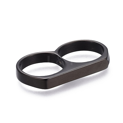 304 Stainless Steel Finger Rings RJEW-O032-13B-1