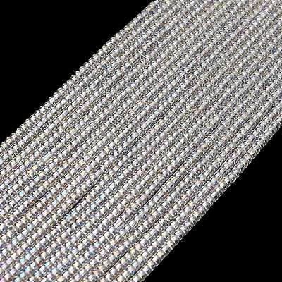 Electroplate Glass Beads Strands GL-CBAA615-01I-1