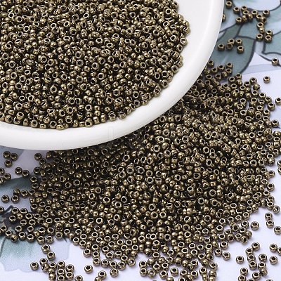 MIYUKI Round Rocailles Beads SEED-G007-RR0457-1