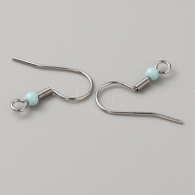 304 Stainless Steel Earring Hooks LS-STAS-WH0027-64P-07-1