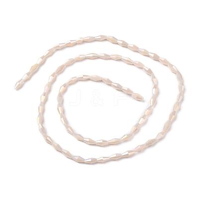 Opaque Glass Beads Strands GLAA-P001-04A-04-1
