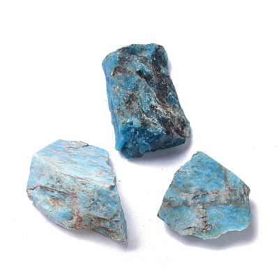 Rough Raw Natural Apatite Beads G-C231-15-1