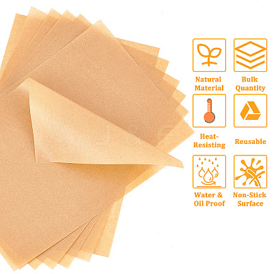 Double Silicone Coating Baking Paper LS-DIY-WH0297-09-09-1