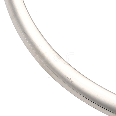 202 Stainless Steel Wire Choker Necklace NJEW-H011-06P-1